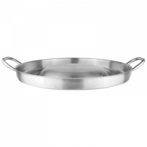 Round comal ball high tab 23"